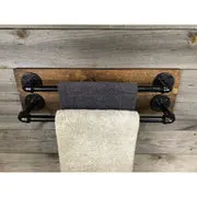 Bath Towel Holder Double Bar Bath Towel Holder