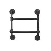 Bath Towel Holder Single Bar Metal Pipe Bath Towel Holder