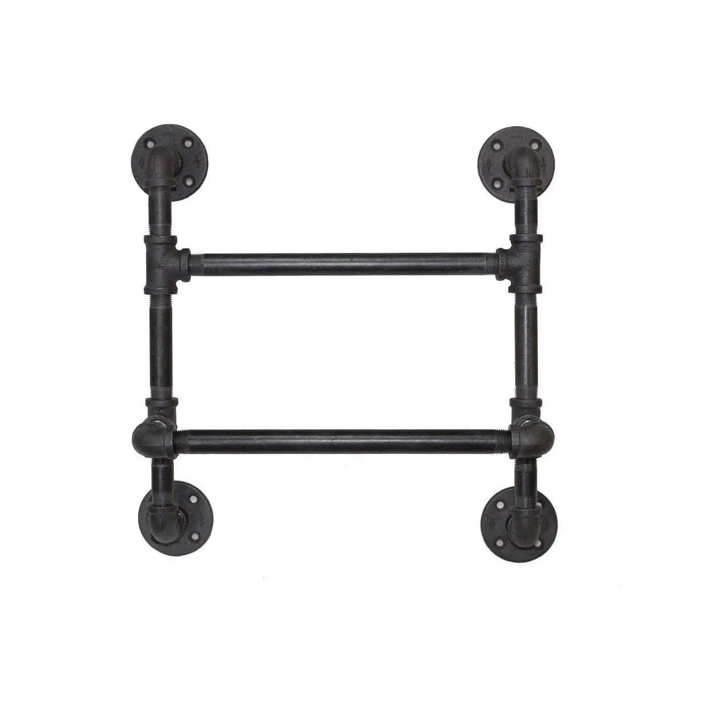 Bath Towel Holder Single Bar Metal Pipe Bath Towel Holder