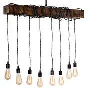 Ebony Hand Hewn Wrapped Beam