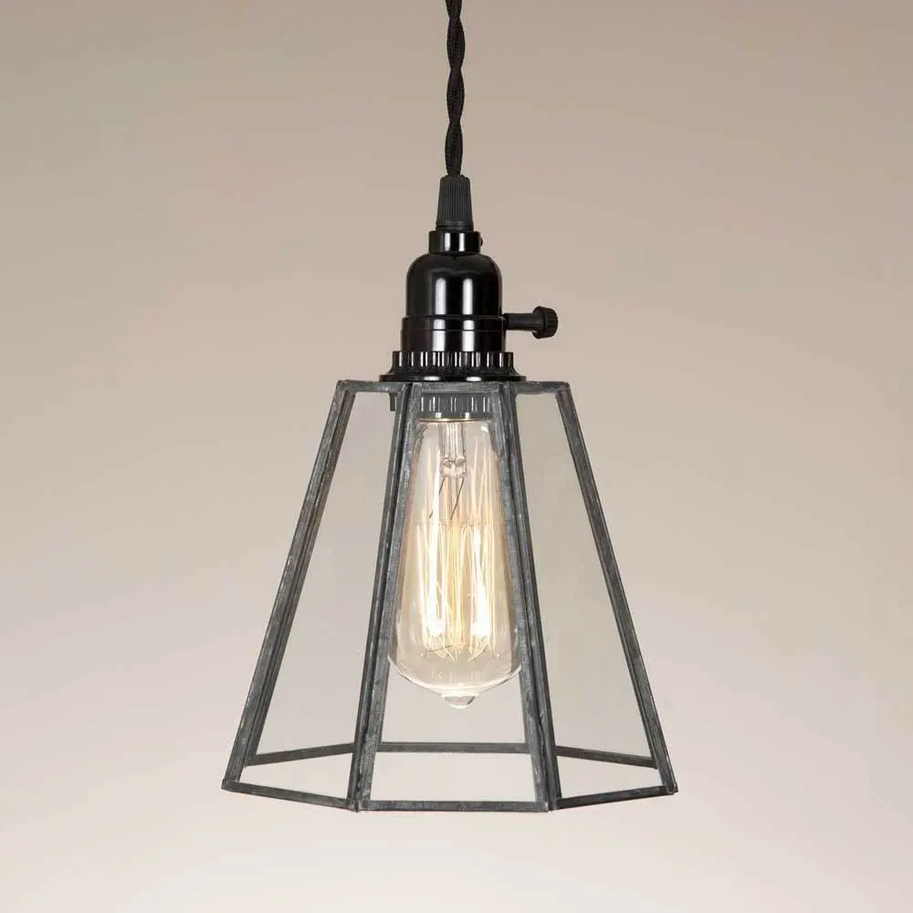Glass Bell Pendant Lamp