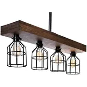 Lighting 32" 4 Light Modern Three-Board Light