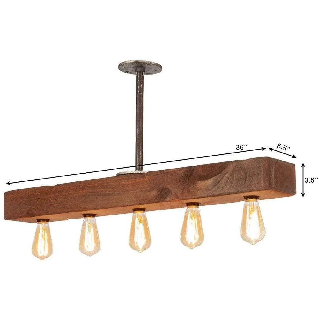 Lighting 36" (5 Light) Recessed Beam