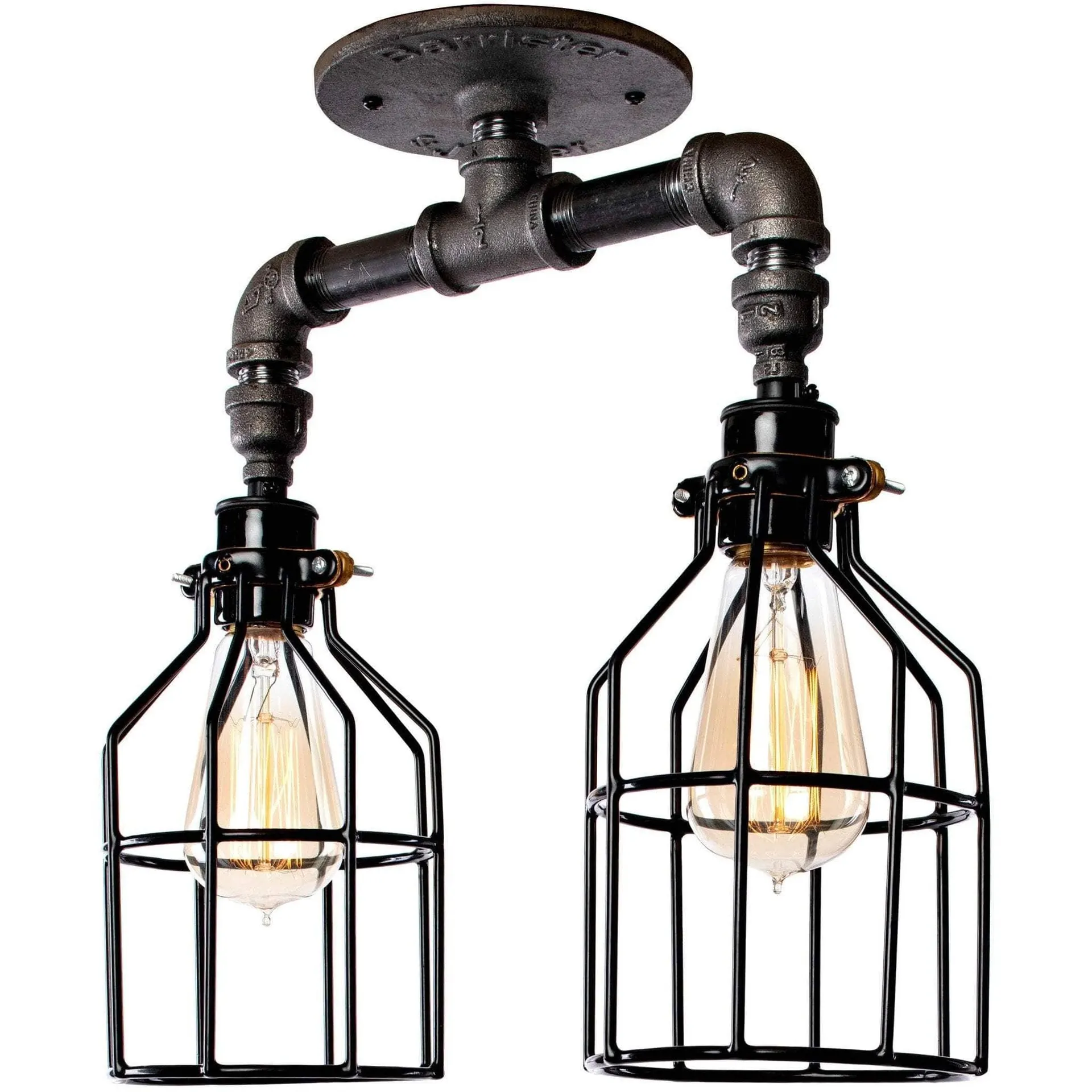 Lighting Industrial Double Pipe Light