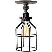 Lighting Single Light Industrial Pipe Light