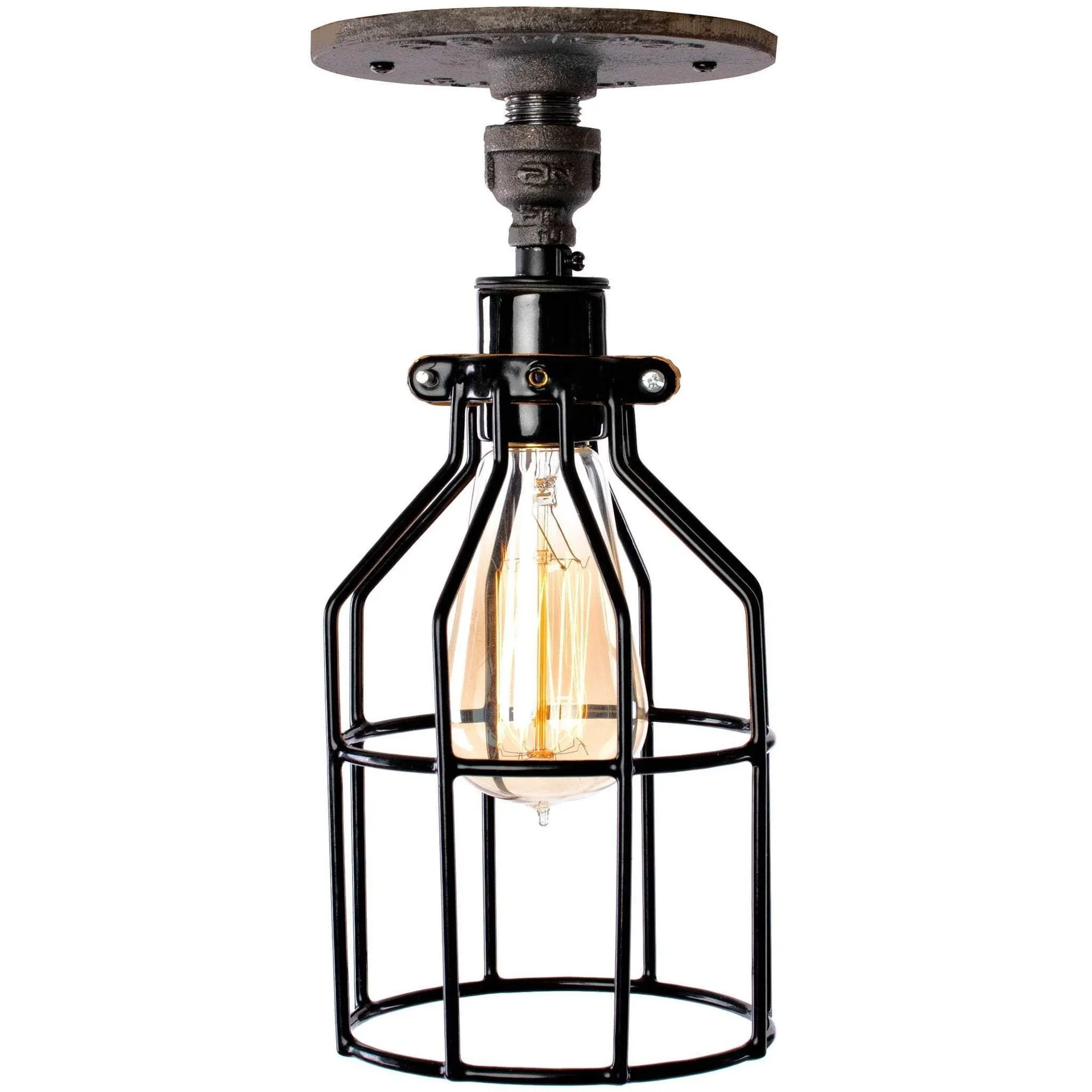 Lighting Single Light Industrial Pipe Light