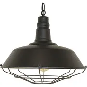 Lighting Single Light Retro Billiard Light—Black