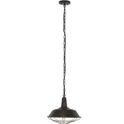 Lighting Single Light Retro Billiard Light—Black