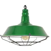 Lighting Single Light Retro Billiard Light—Green