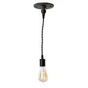Lighting Single Light Steampunk Canopy Pendant