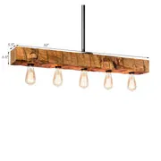 Natural Hand Hewn Recessed Beam Light