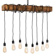 Scalloped Hew Natural Hand Hewn Wrapped Beam