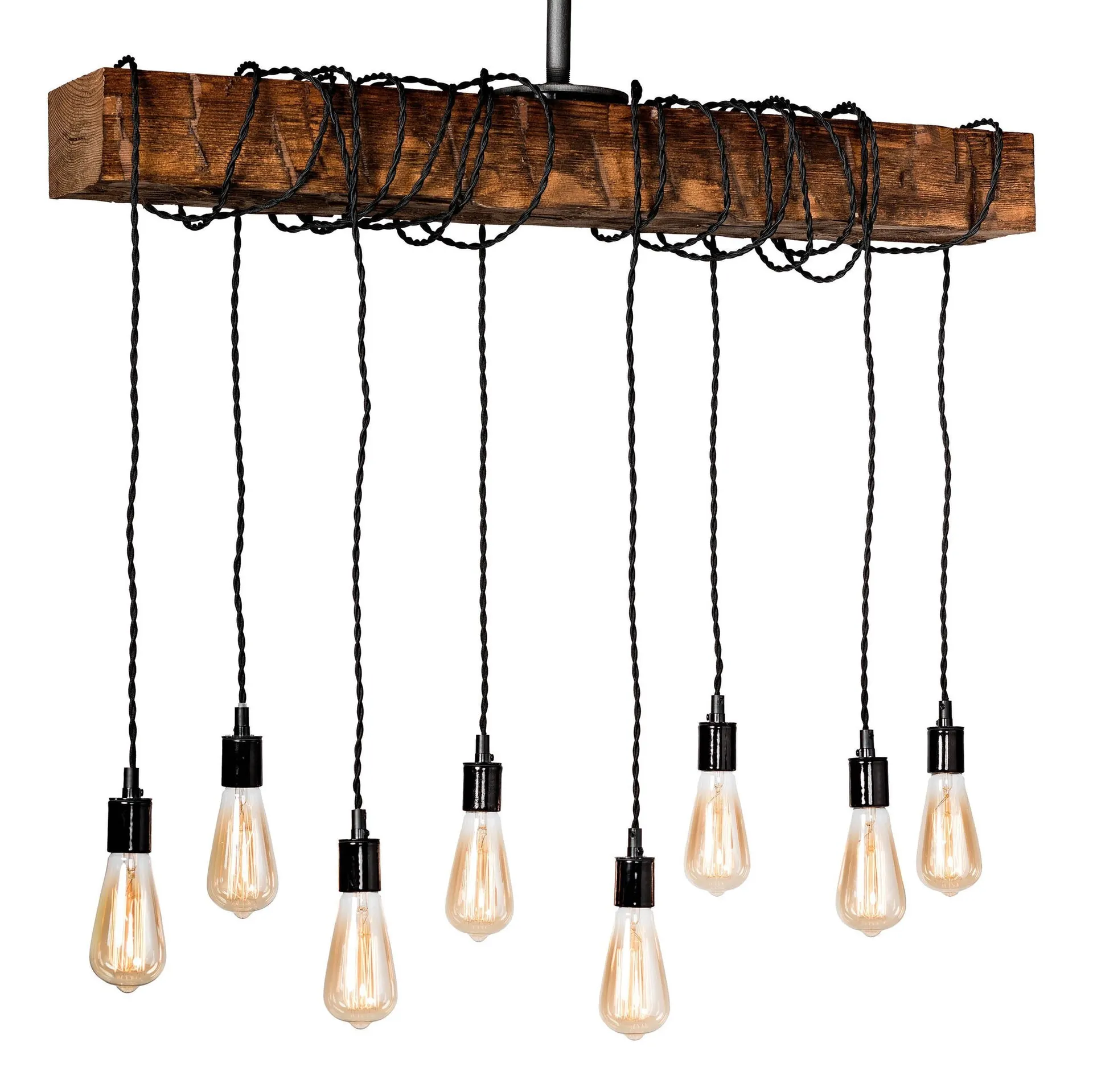 Walnut Hand Hewn Wrapped Beam